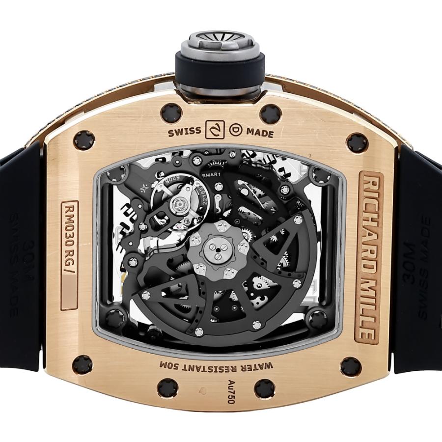 リシャール・ミル RICHARD MILLE オートマチック デクラッチャブルローター RM030RG シルバー文字盤 中古 腕時計 メンズ_9