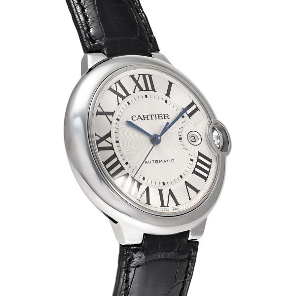 カルティエ Cartier バロンブルー LM W69016Z4 シルバーローマ文字盤 中古 腕時計 メンズ｜gc-yukizaki｜02