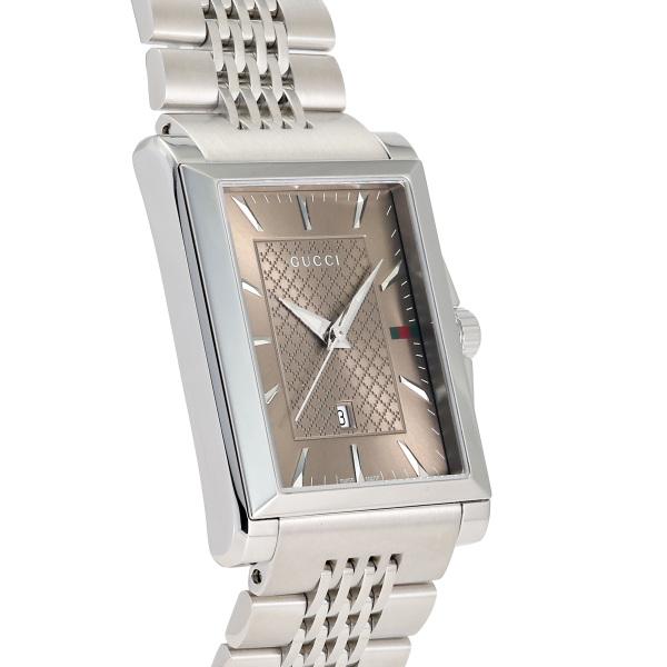 GUCCI グッチ Gタイムレス レクタングル YA138402 ブラウン文字盤 新品 