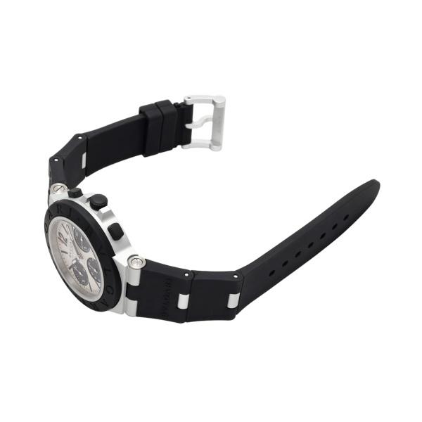 BVLGARI ブルガリ アルミニウム ウォッチ クロノグラフ 103722