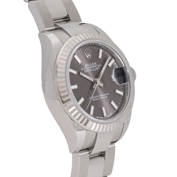 デイトジャスト ロレックス ROLEX 28 279174 ダークグレー/バー文字盤 
