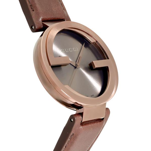 GUCCI グッチ インターロッキング YA133214 ブラウン文字盤 新品