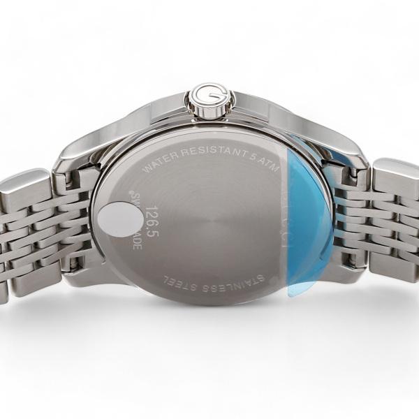 新品！GUCCI YA1265028 Gタイムレス シルバー　レディース 楽天市場】グッチ 腕時計 レディース 時計 GUCCI Gタイムレス