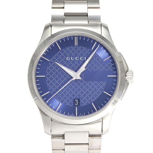 GUCCI グッチ Gタイムレス YA126440 ブルー文字盤 新品 腕時計 男女兼用 : ジェムキャッスルゆきざき - 通販 ...