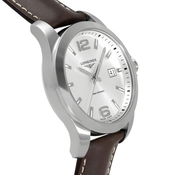 LONGINES ロンジン コンクエスト L3.759.4.76.5 シルバー文字盤