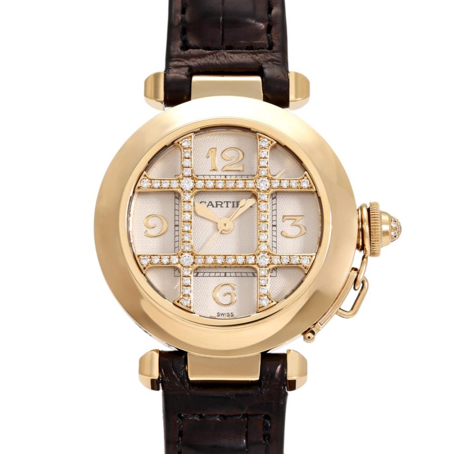 美品カルティエ　ミスパシャ　Cartier Cartier（カルティエ） ミスパシャ WJ101356 アイボリー文字盤 中古