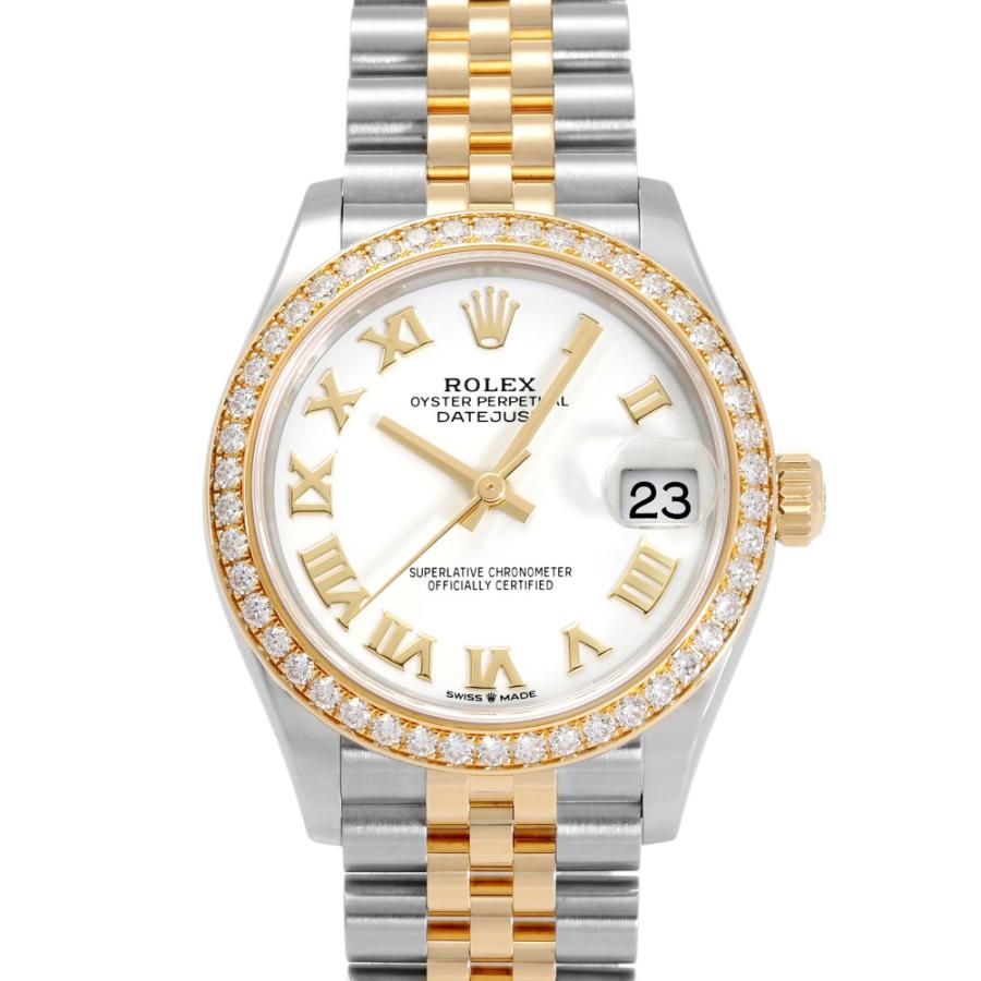 デイトジャスト ロレックス ROLEX 31 278383RBR ホワイトローマ文字盤
