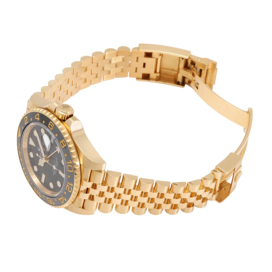 GMTマスターII ロレックス ROLEX 126718GRNR ブラック/ドット文字盤 中古 腕時計 メンズ : ジェムキャッスルゆきざき ...