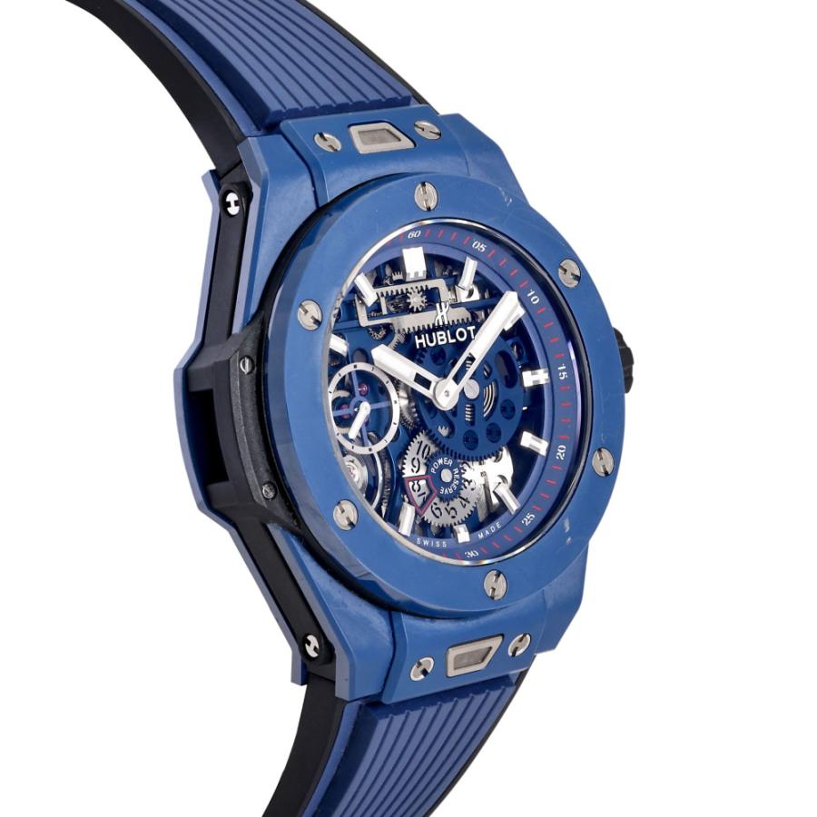 ビッグバン ウブロ HUBLOT メカ-10 ブルーセラミック 414.EX.5123.RX
