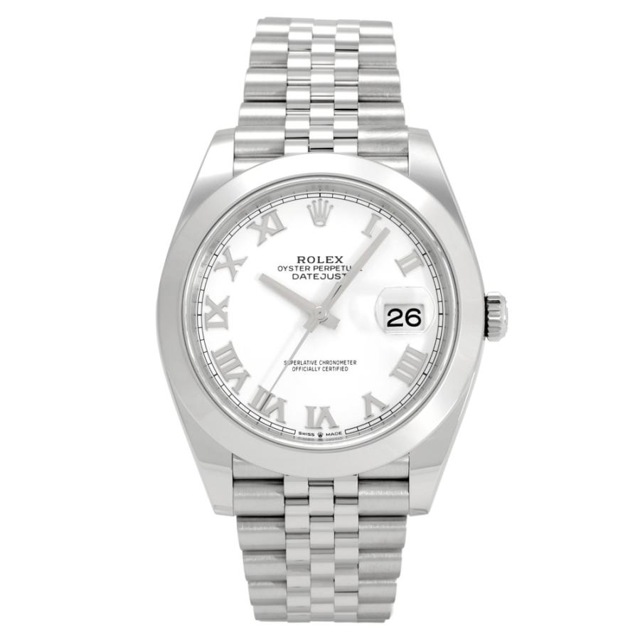 デイトジャスト ロレックス ROLEX 41 126300 ホワイトローマ文字盤