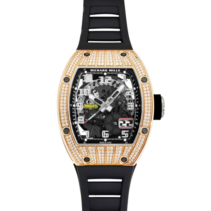リシャール・ミル（RICHARD MILLE） オートマチック RM029 RG ブラック