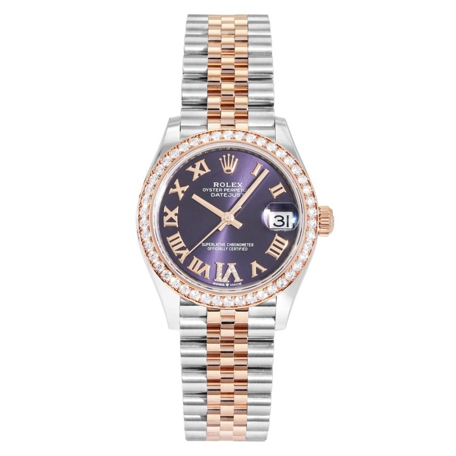 デイトジャスト ロレックス ROLEX 31 278381RBR オーベルジーヌ/(VI