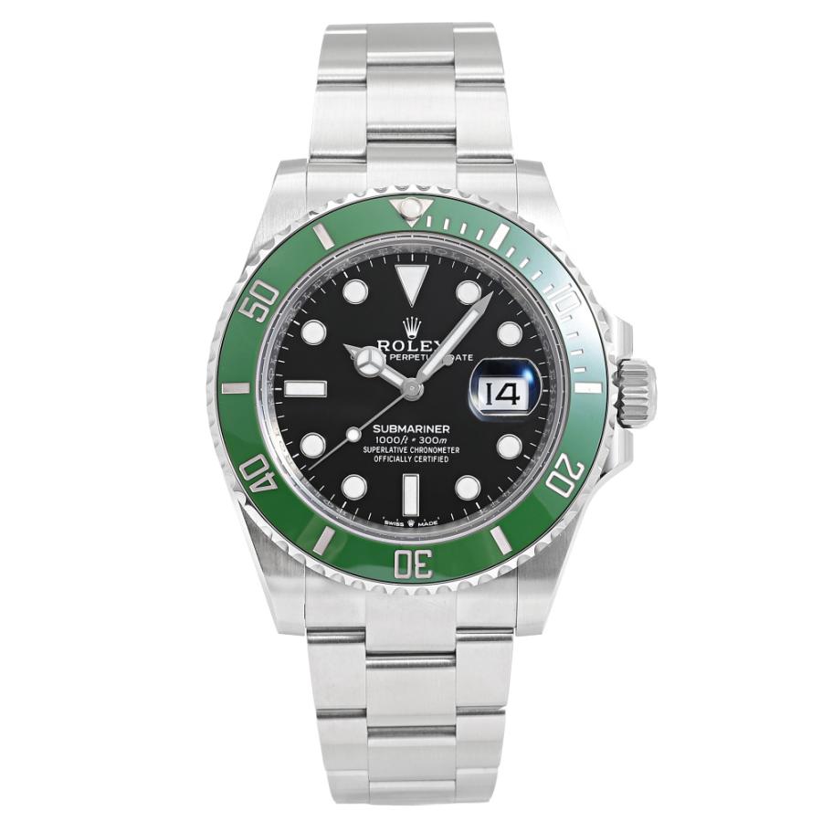 サブマリーナー ロレックス ROLEX デイト 126610LV ブラック/ドット文字盤 中古 腕時計 メンズ : ジェムキャッスルゆきざき ...