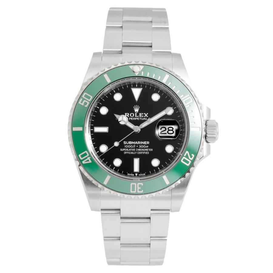 サブマリーナー ロレックス ROLEX デイト 126610LV ブラック/ドット文字盤 中古 腕時計 メンズ : ジェムキャッスルゆきざき ...