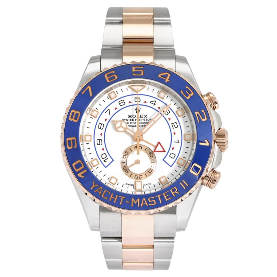 ヨットマスターII ロレックス ROLEX 116681 ホワイト/ベンツ針文字盤