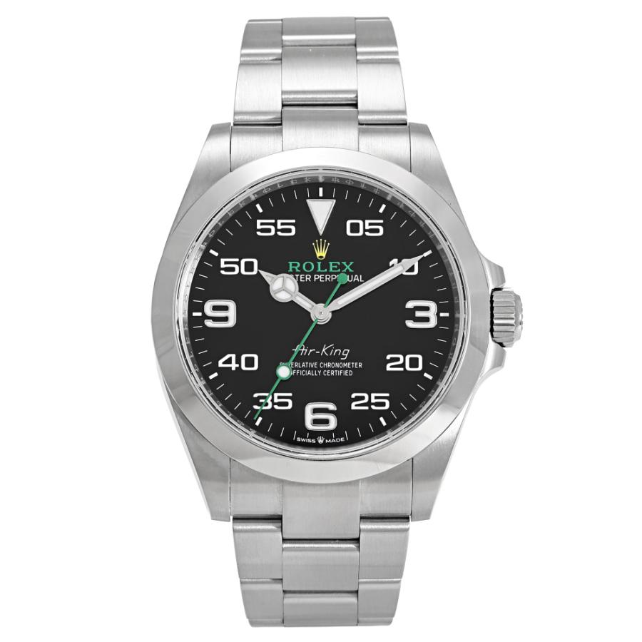 ロレックス　ROLEX　エアキング　126900 未使用 エアキング ロレックス ROLEX 126900 ブラック文字盤 未使用 腕時計