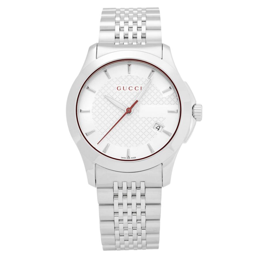 GUCCI（グッチ） GUCCI Gタイムレス YA126422 シルバー文字盤 新品