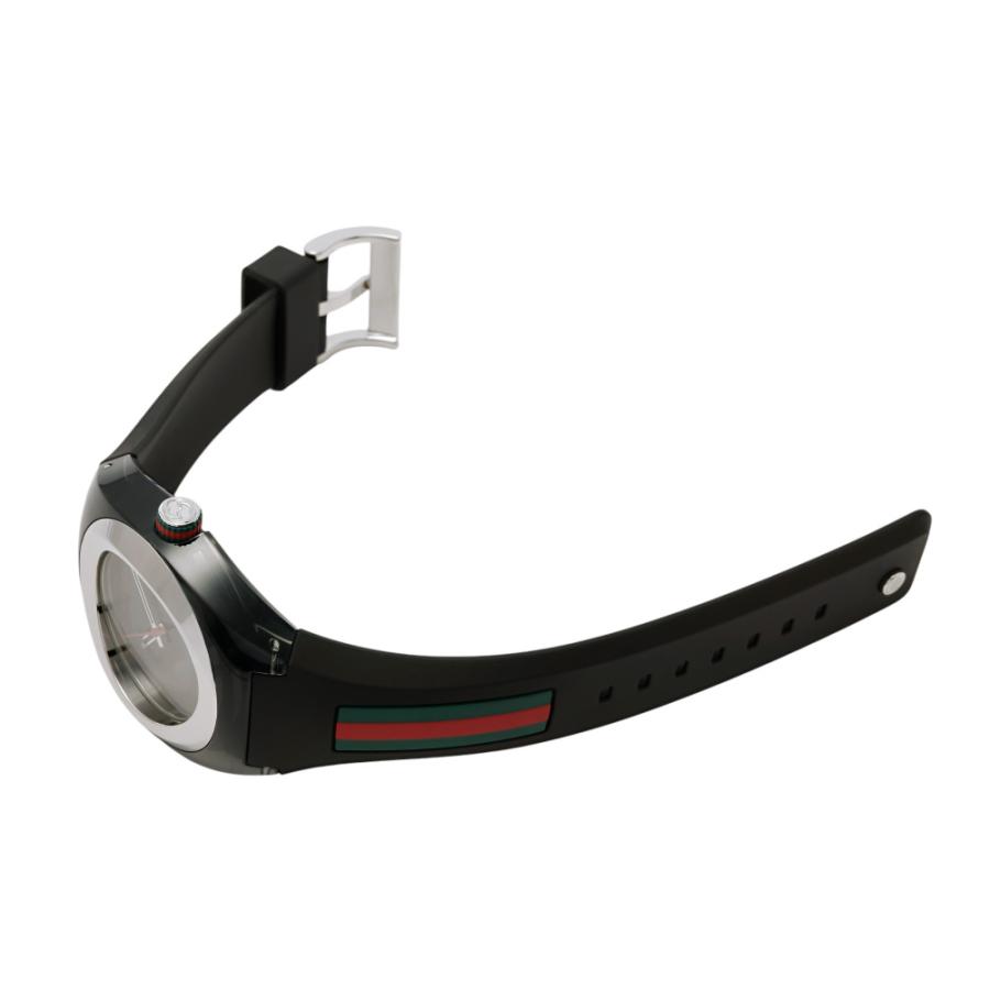 GUCCI（グッチ） シンク YA137101 ブラック文字盤 新品 腕時計 メンズ 