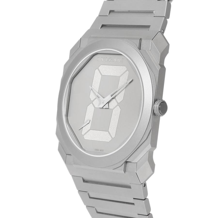 BVLGARI（ブルガリ） オクト フィニッシモ 宮島達男コラボモデル 日本限定120本 103569 シルバー文字盤 未使用 腕時計 メンズ ...