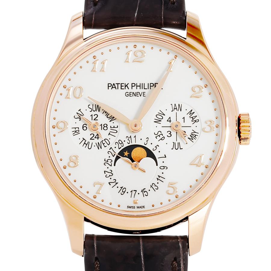 パテック・フィリップ PATEK PHILIPPE グランドコンプリケーション パーペチュアルカレンダー 5327R-001 アイボリー文字盤 中古 腕時計 メンズ_1
