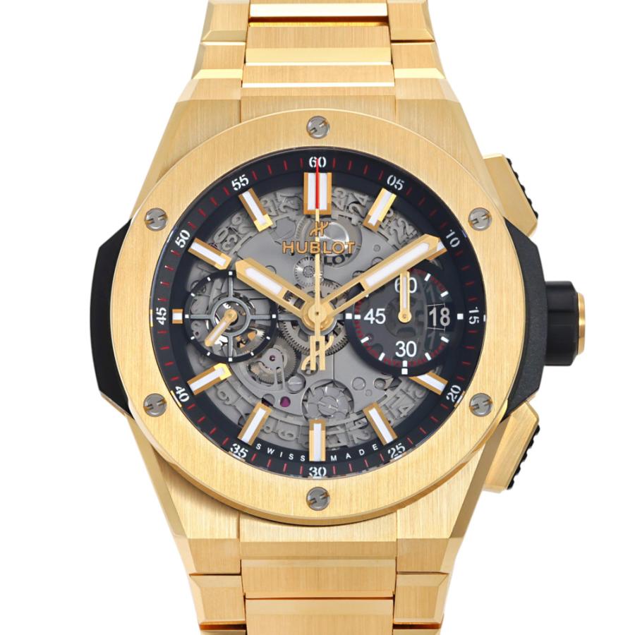 ビッグバン ウブロ HUBLOT インテグレーテッド イエローゴールド 451 