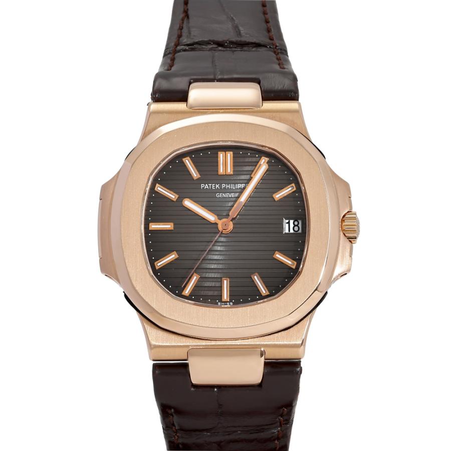 メンズ パテック・フィリップ PATEK PHILIPPE ノーチラス 5711R-001 ブラウン