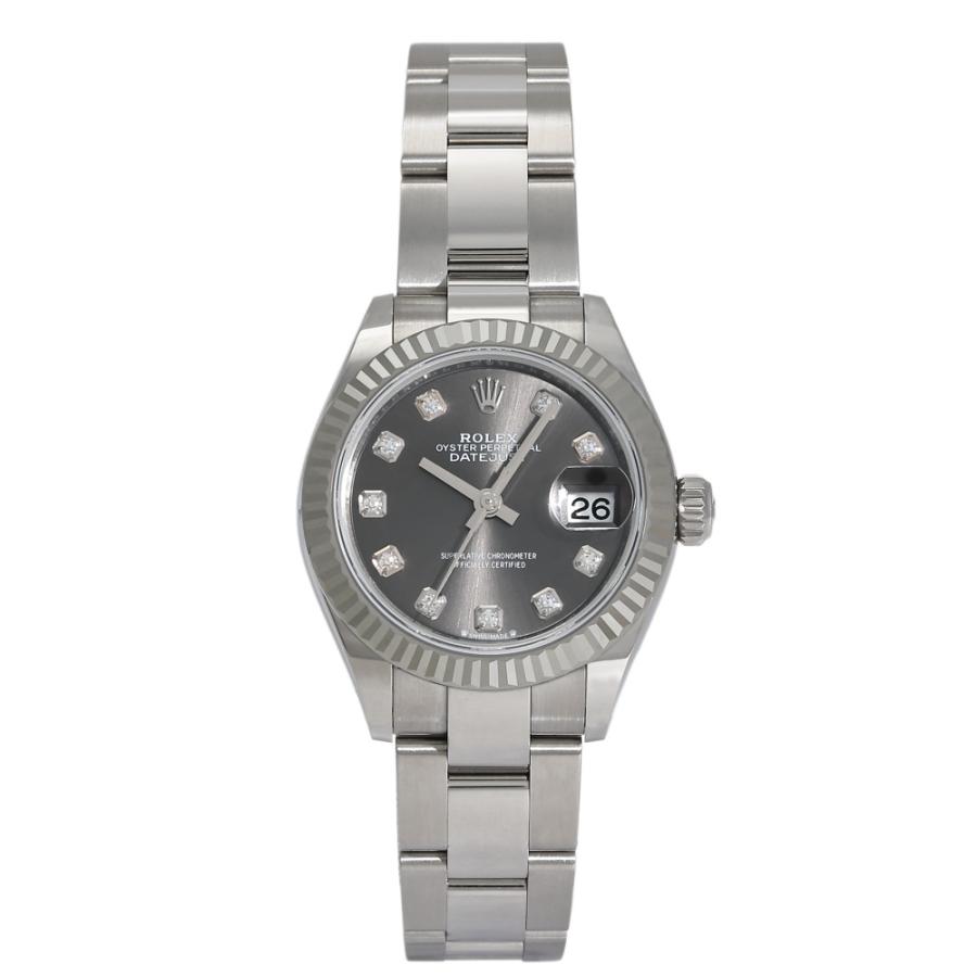 デイトジャスト ロレックス ROLEX 28 279174G ダークグレー/10PD文字盤 