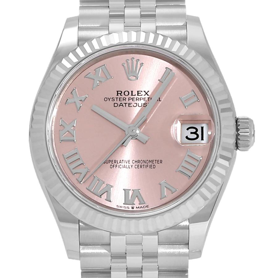 デイトジャスト ロレックス ROLEX 31 278274 ピンク/ローマ文字盤 新品
