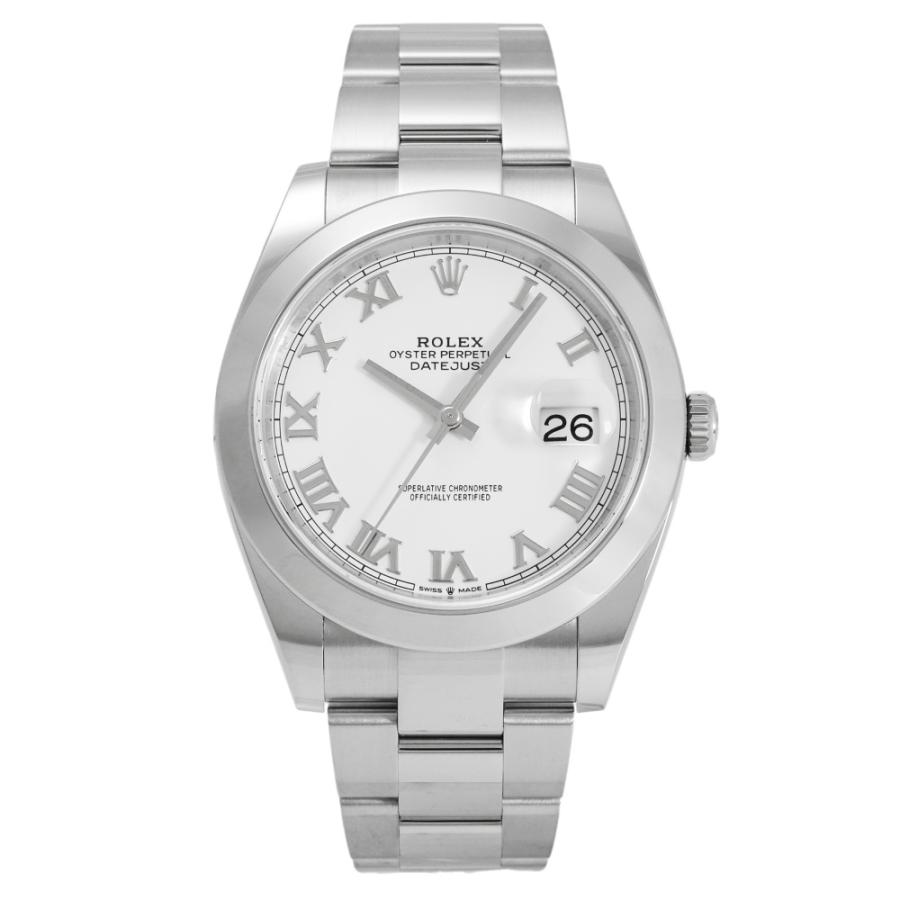 デイトジャスト ロレックス ROLEX 41 126300 ホワイトローマ文字盤