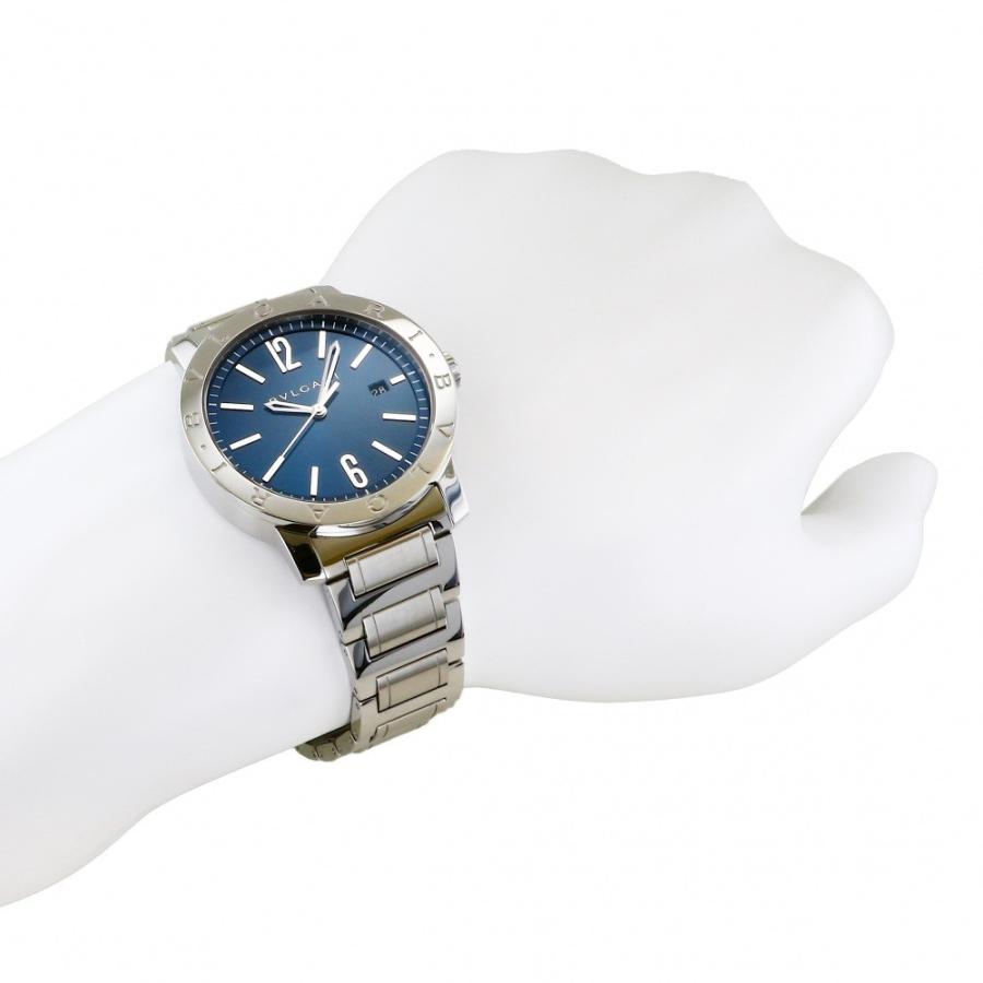 BVLGARI（ブルガリ） ブルガリブルガリ 102396 BB41C3SSD ブルー文字盤 