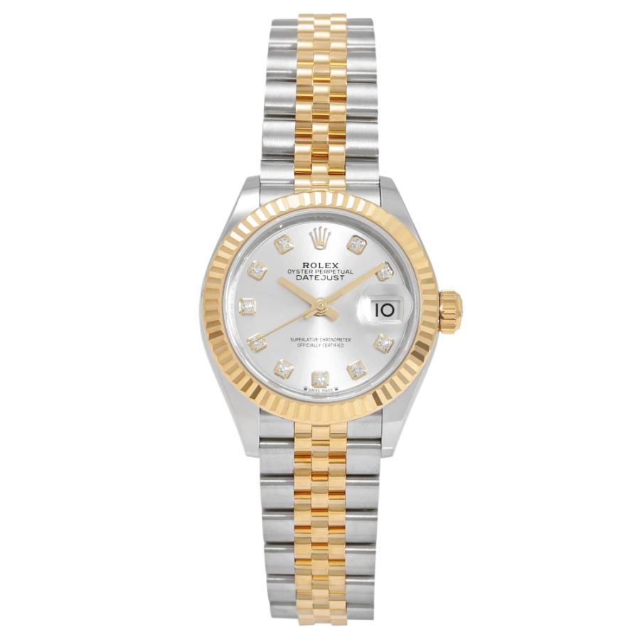 デイトジャスト ロレックス ROLEX 28 279173G シルバー/10PD文字盤