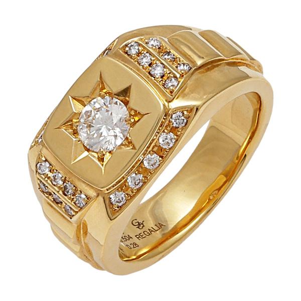 【IRO】ゆきざき　YUKIZAKI レガリア イエローゴールド 新品] ユキザキ レガリア イエローゴールド ダイヤモンド