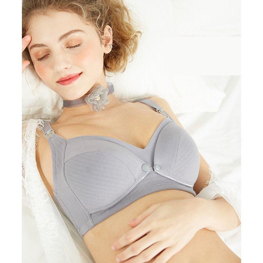 授乳下着 授乳ブラ 前開き ストラップ 2way 綿100 裏地 マタニティ ブラジャー ノンワイヤー 授乳ブラジャー 可愛い かわいい 妊婦 授乳 美乳 垂れ防ぎ Qzluqzh4ge Dominatuscelos Com