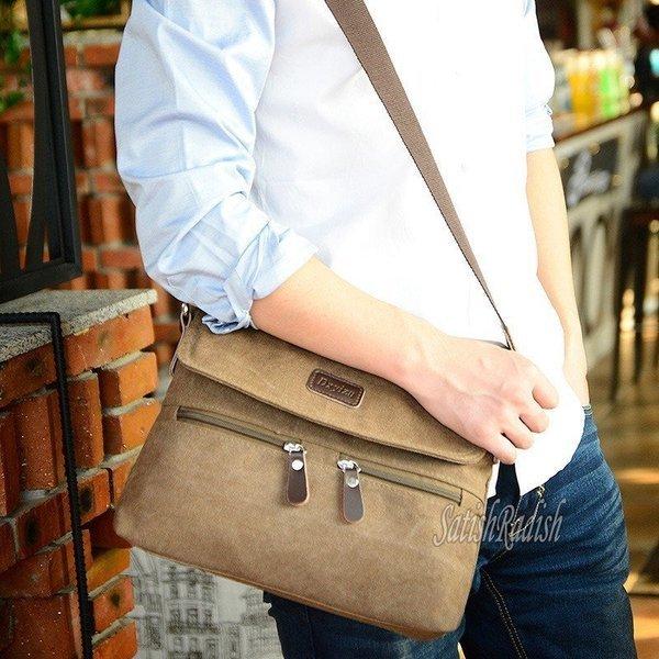 特別オファー 帆布バッグ ショルダーバッグ メンズズックバッグ カバン通学 紳士バッグ 人気 アウトドア カジュアル 斜め掛けバッグ 斜めがけ キャンバス メンズ メッセンジャーバッグ カラー ブラック Www We Job Com