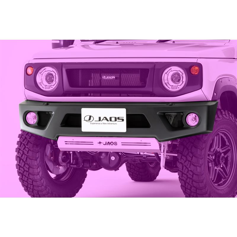 JAOS フロントスポーツカウル 塗装品 マットブラック ジムニー JB64系_3