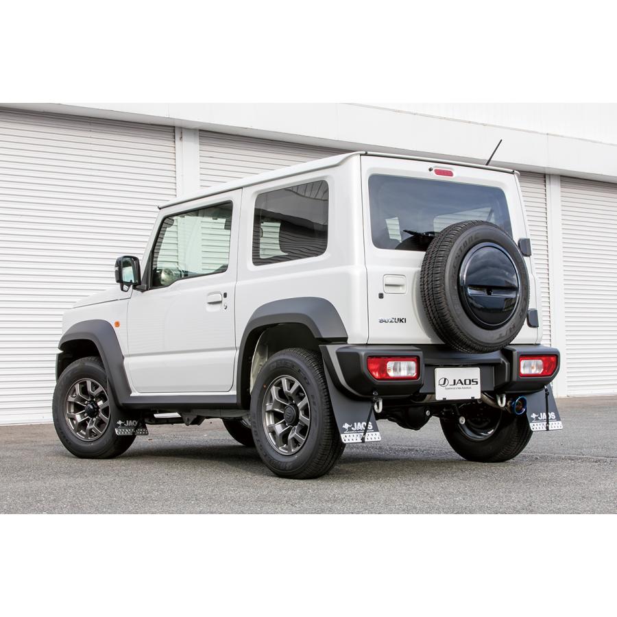 JAOS マッドガードIII フロントセット ブラック ジムニー JB74系 