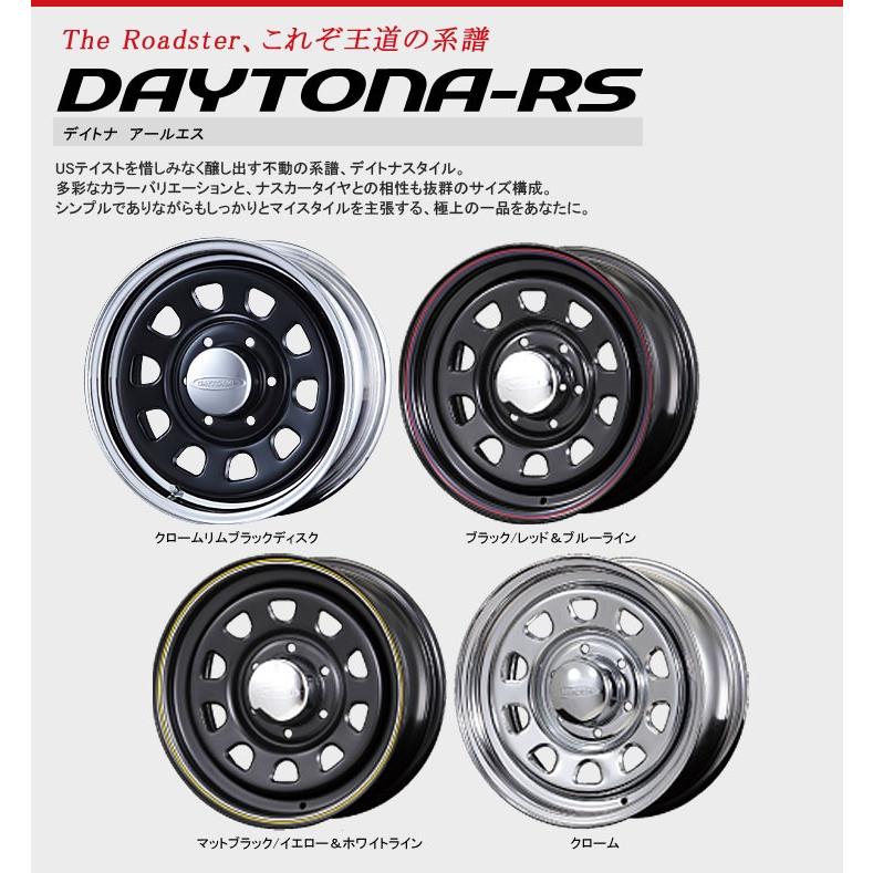 Roadster】Daytona-RS デイトナRS 17インチ スチールホイール ブラック