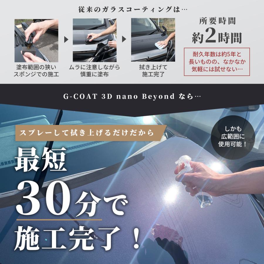G-COAT（ジーコート） G-COAT公式 ガラスコーティング剤 滑水性 3Dナノ
