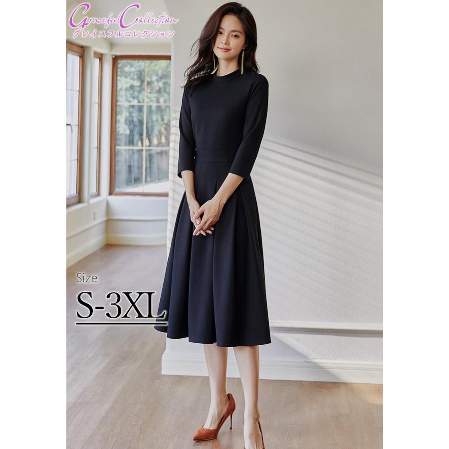 Aライン ひざ丈 結婚式ドレス フォーマルワンピース パーティー 両親  