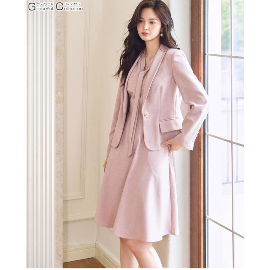 ワンピーススーツ セットアップ フォーマル ジャケット セレモニー 結婚式 上品叔母 60代40代 顔合わせ服装 30代 食事会 50代 仕事 結納 行事 母親120-1023-0461