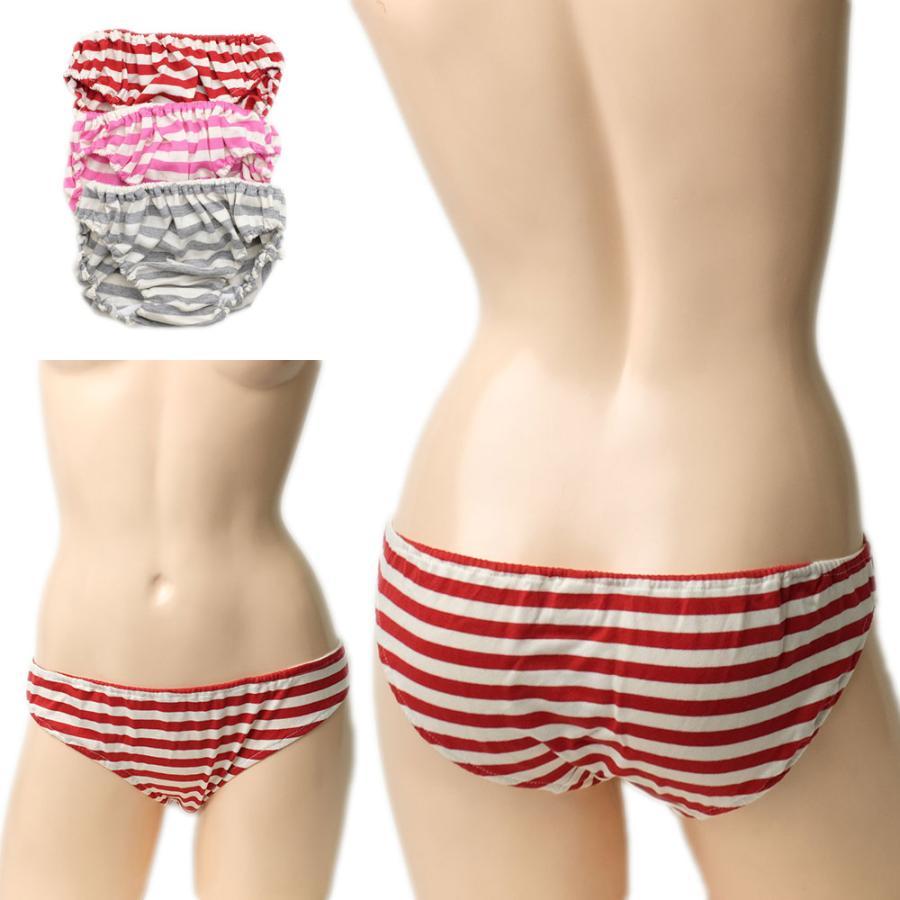 スキャンティセクシー画像 La-Pomme ボーダー柄 スキャンティ 深め ショーツ パンティ セクシーショーツ 下着 ランジェリー ロリパン レディース ラポーム  La-pomme 114019 : G コレクション - 通販 - Yahoo!ショッピング
