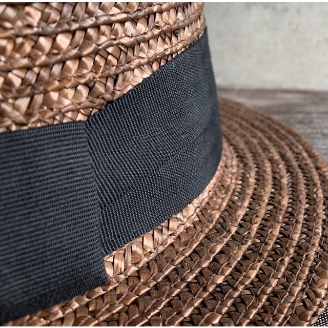 2色展開 帽子 カンカン帽 麦わら ストローハット 幅広 リボン 天然素材 春 夏 ストロー ハット 定番 サイズ調整 日よけ 【店内商品2点以上ご購入で送料無料】 |  | 16