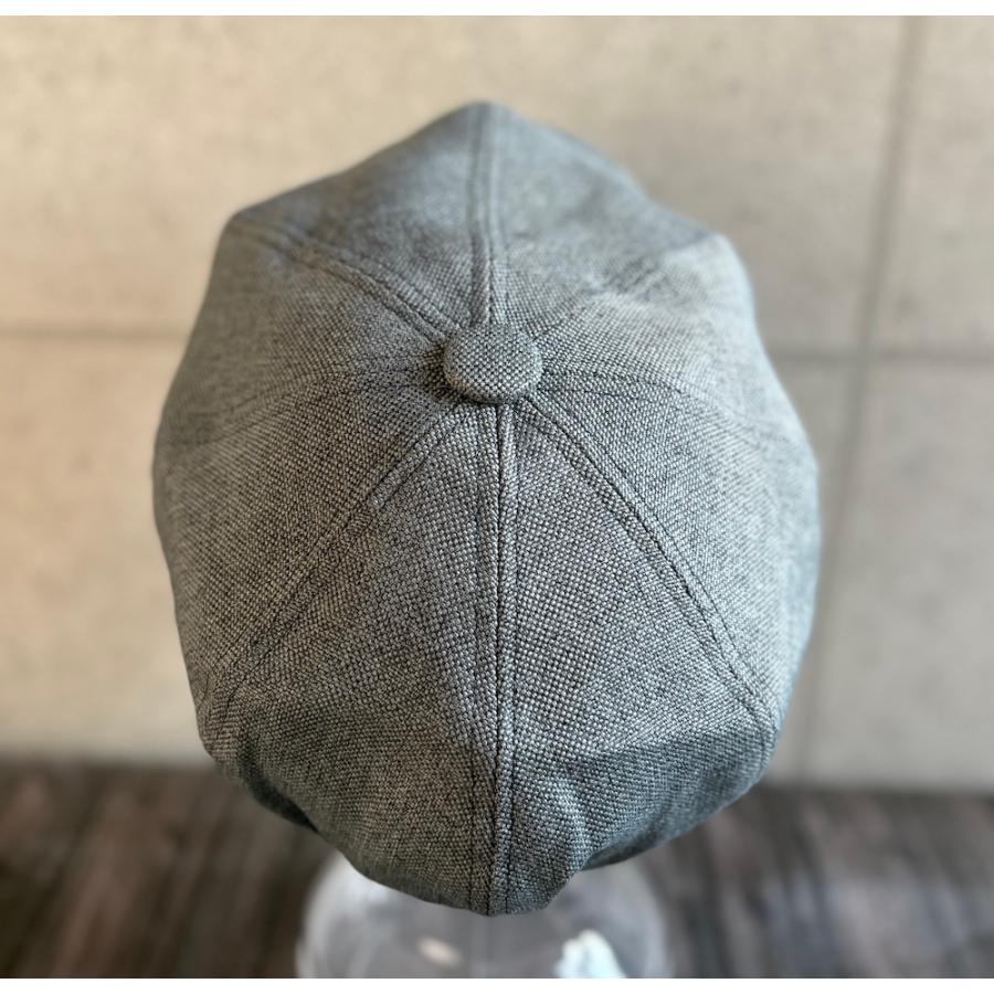 【最短当日発送】 帽子 大きい BIG サイズ キャスケット ハンチング XL 上質 アップル ボリューム 清涼感 ハンキャス 綿 麻 男女兼用 【複数ご購入送料無料】 |  | 22