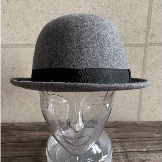 帽子 ボーラーハット フェルト ハット ウール100% ダービーハット
