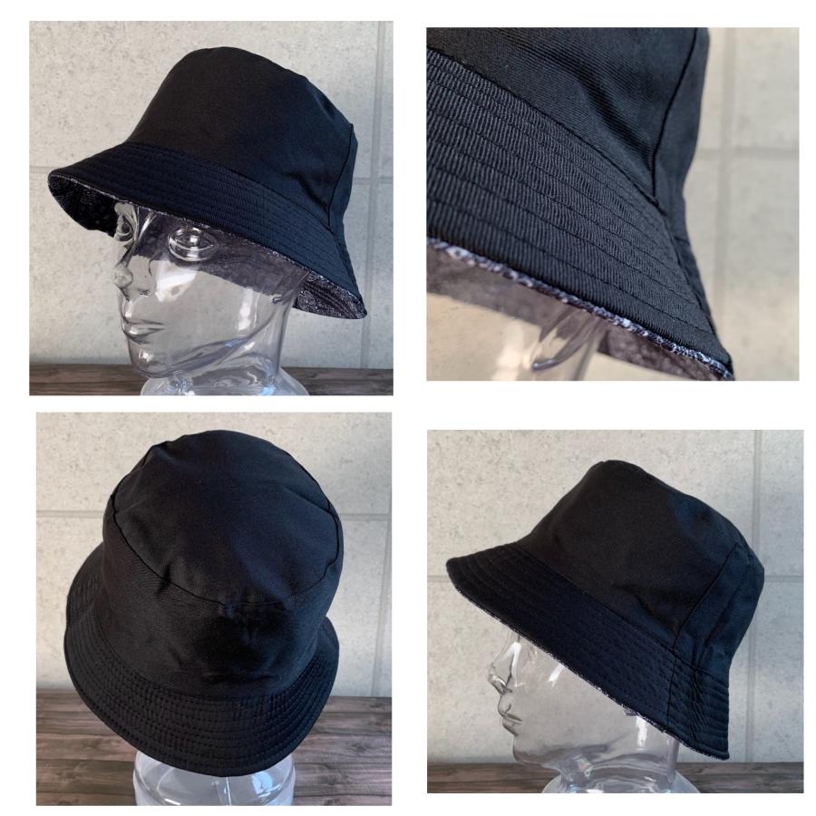 最短当日発送】 2色展開 帽子 ペーズリー バケハ バンダナ 柄 バケット