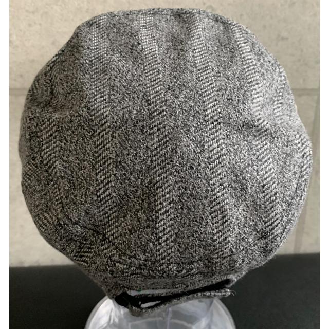 2サイズ展開 帽子 ツィード ワークキャップ ウール ジャガード サイズ