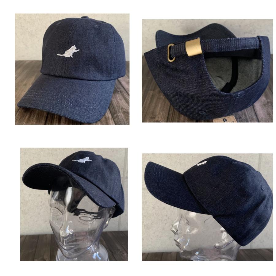 2サイズ9色展開 帽子 ネコ シルエット 刺繍 ツイル キャップ CAP 2サイズ9色展開 帽子 ネコ シルエット 刺繍 ツイル キャップ CAP