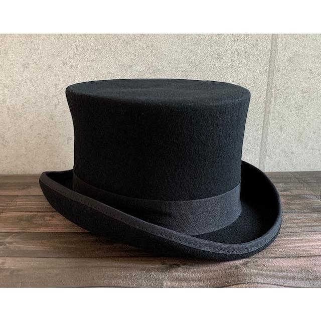 2サイズ展開 帽子 シルクハット トップハット TOPHAT 秋冬 M L BIG 大きい XL サイズ ウール100% 秋冬 ハード 紳士帽 【店内商品2点以上ご購入で送料無料】｜gcp｜14