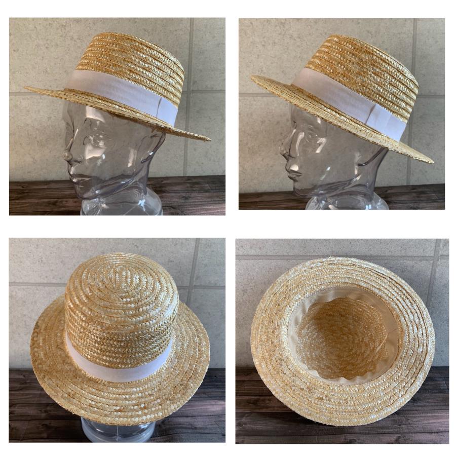 麦わら帽子 黒とベージュ 調整可能 68030445_1.jpg