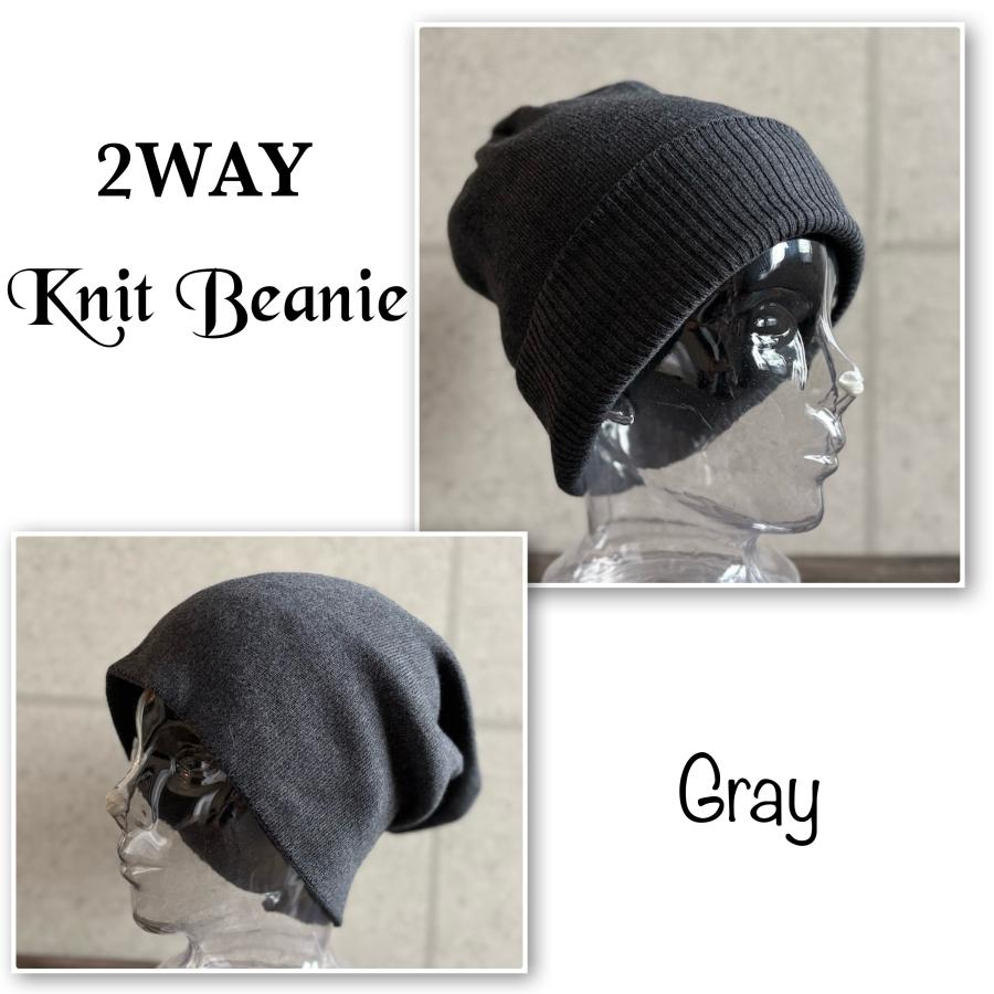 最短当日発送】 帽子 2WAY ニット帽 ビーニー ワッチ ダブル シングル